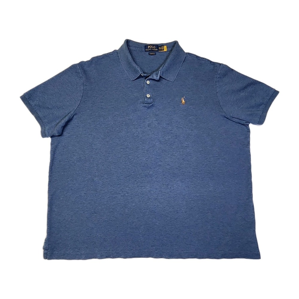 Polo Ralph Lauren Polo Shirt Mens 2XL Classic Fit Short Sleeve Embroidered Pony